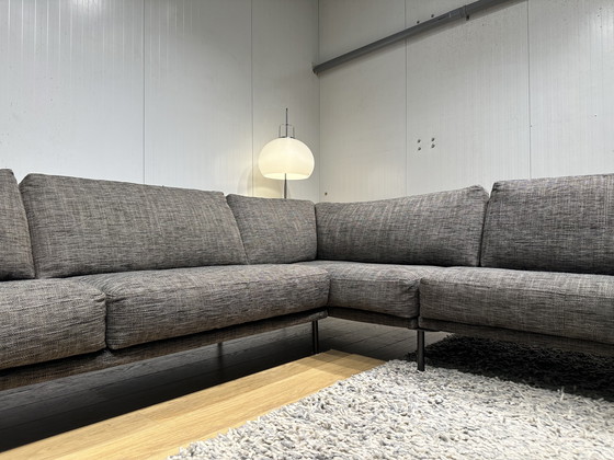 Image 1 of NEW STATE Leolux Bellice Corner Sofa with 4 Year Warranty - Brown/Gray