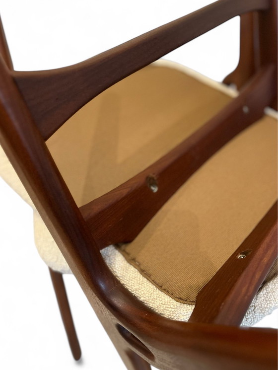 Image 1 of 4x Louis van Teeffelen Silla ASKA sillas de comedor bouclé