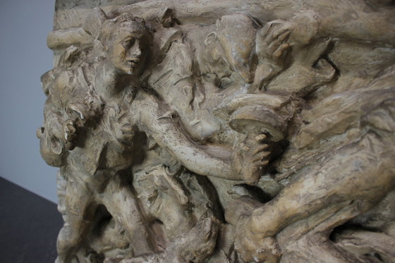 Image 1 of Gran cuadro tridimensional de mediados de siglo de F.F. Novák, 1941, Checoslovaquia