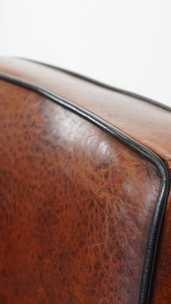 Image 1 of 4 x Comoda sedia da pranzo in pelle di pecora