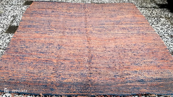 Image 1 of Hand-knotted Berber wool rug 200x104cm