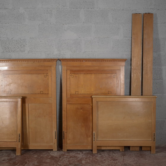 Letti Art Déco Filettati – Letti singoli, Legno, Art Deco (photo 16 of 18)