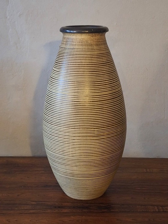 Image 1 of Large Mid Century Ceramic Floor Vase, 1960s