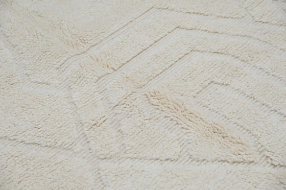 Image 1 of Minimalistischer marokkanischer Beni Ourain Teppich 3x2