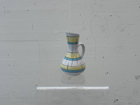 Image 1 of Bay Keramik handled vase by Bodo Mans, West Germany, 1950s