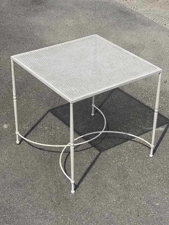 Image 1 of Garden set attributed to Maison Jansen in wrought iron 1960