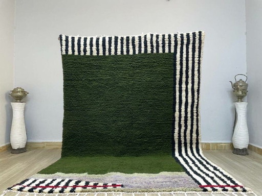 Handgemaakt traditioneel wollen vloerkleed op maat, formaat 1,5/2,5 m – Alberto Bazzani, vloerkleden en tapijten, Wool