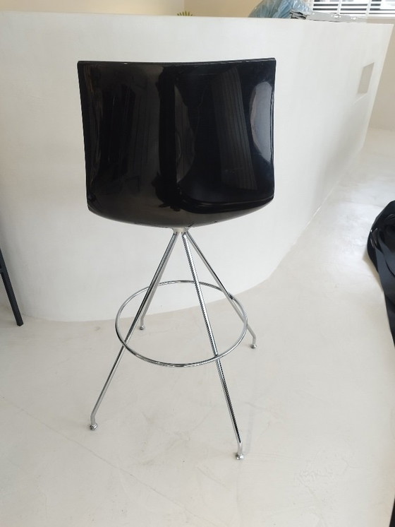 Image 1 of 6 x sgabelli da bar / sedie da bar - Vari marchi di design - Gaber / Kartell / Arper