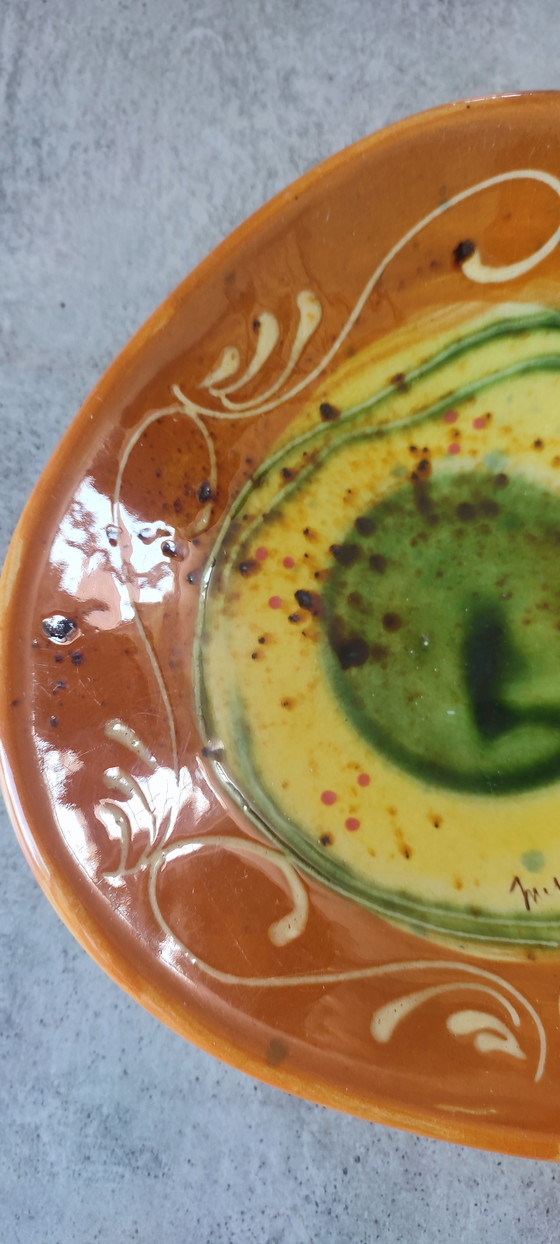 Image 1 of Organizer tascabile in ceramica vintage firmato