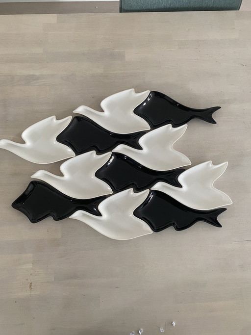Escher kunst Borden
