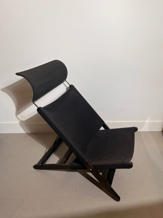 Poltrona marrone Tord Bjorklund per Ikea – Poltrone, Legno, Tela (photo 3 of 5)