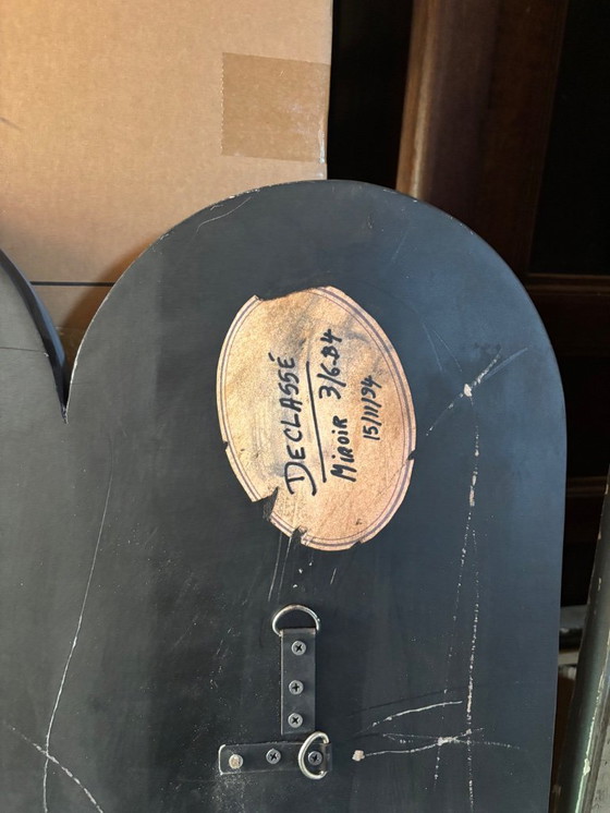 Image 1 of Zirkusspiegel aus Rauchglas, 1994