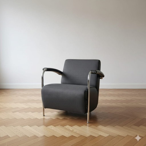 Leolux armchair Scylla Anthracite