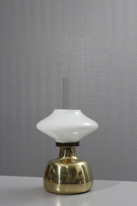 Image 1 of Henning Koppel & Louis Poulsen - "Petronella" olielamp, Denemarken, jaren 60