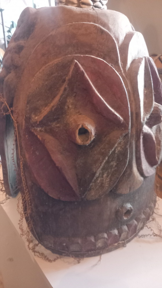 Image 1 of Art tribal casque 