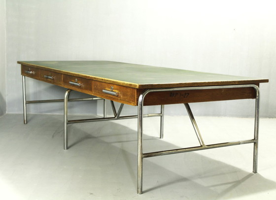 Scrivania Bauhaus XXL, anni '30 – Scrivanie, Wood (photo 10 of 19)