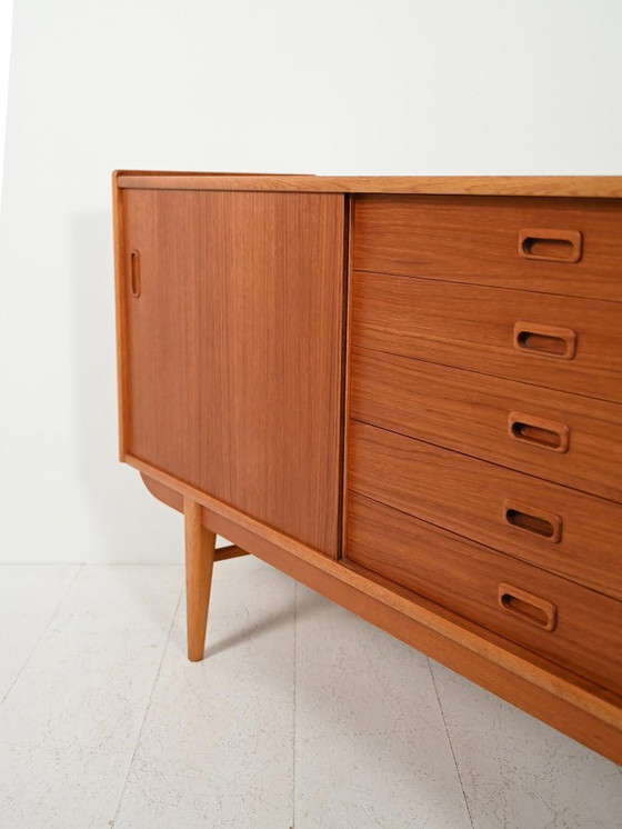 Image 1 of Scandinavian 1960s elegant-line sideboard