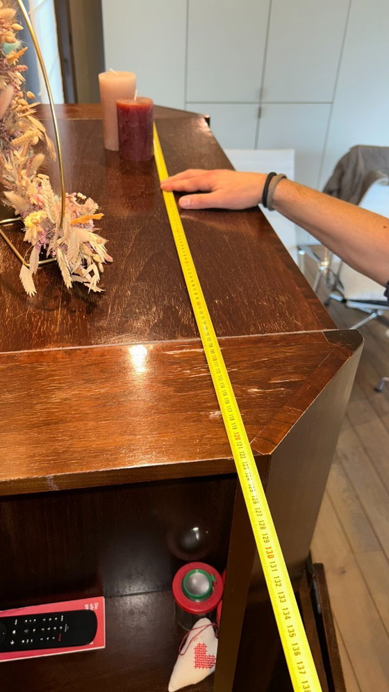 Image 1 of Beautiful cabinet in solid walnut, custom made