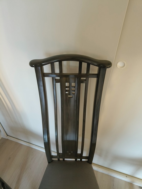 Image 1 of 4 Esszimmerstühle von Giorgetti Umberto Asnago