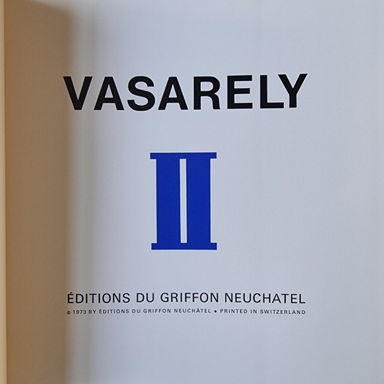 Rare Art Book Vasarely II – Koffietafelboeken, Paper (photo 3 of 12)