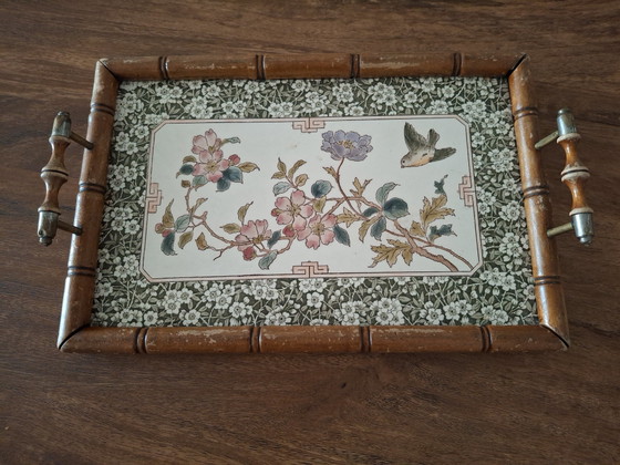 Plateau de service asiatique – Accessoires de table, Metal, Wood (photo 2 of 12)
