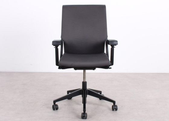 Image 1 of Haworth Comforto 5975 office chair dark gray