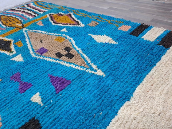 Tapis marocain traditionnel, pure laine, 3x2 m. – Wool (photo 10 of 11)