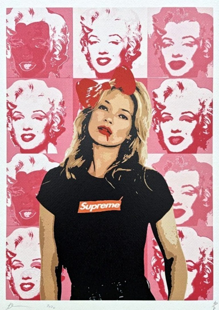 かおりんDEATH NYC世界限定100枚 Marilyn Monroe Death Nyc - Kate Moss and Marilyn Monroe - Limited Edition With