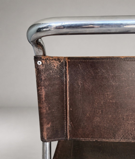 Image 1 of 3x Vintage Mart Stam S33 Cantilever Chair by Thonet