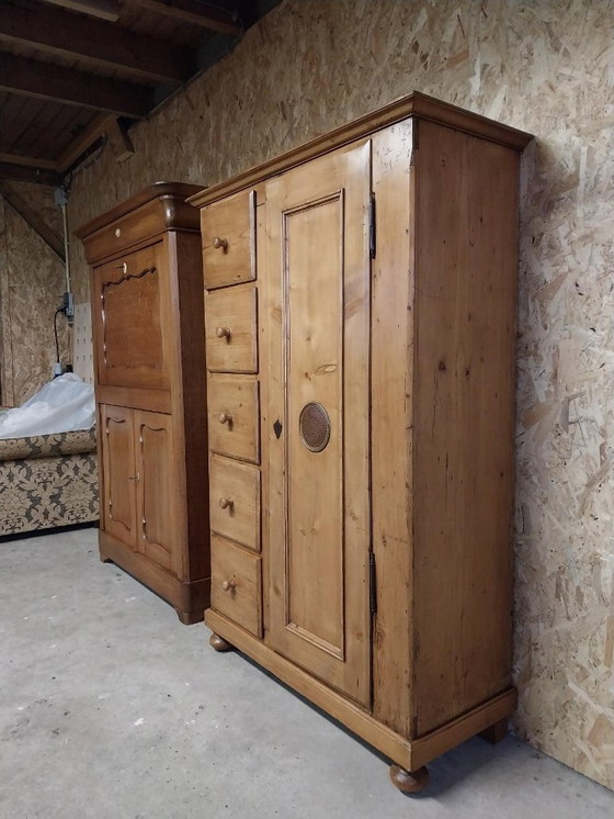 Image 1 of Old bacon cupboard 101.5*42*152 cm