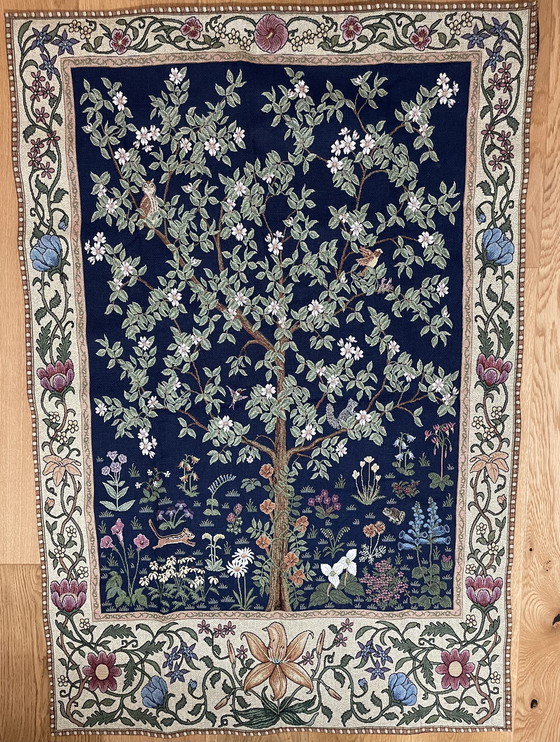 Image 1 of Vintage Tapestry From France
