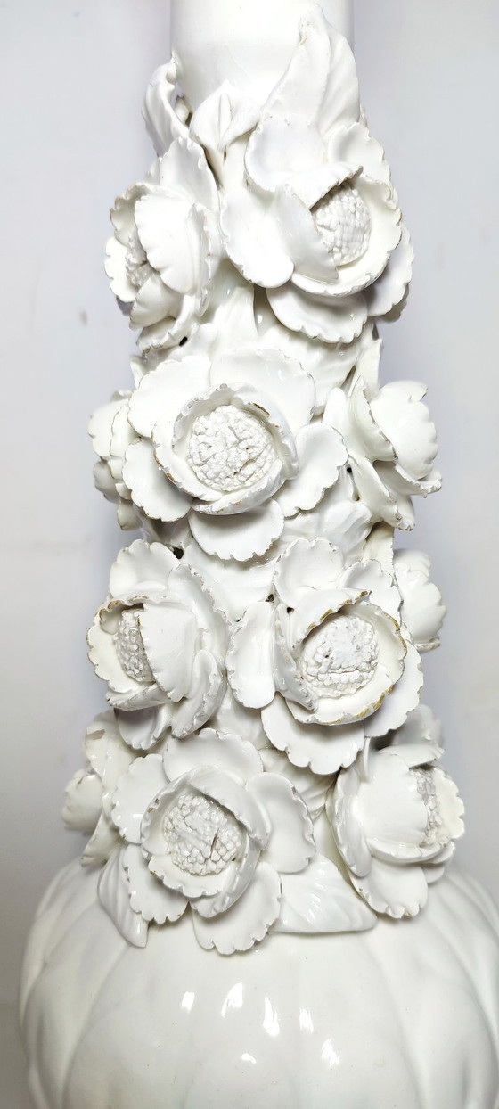 Image 1 of Keramische tafellamp uit Manises, Spanje, jaren 1970.