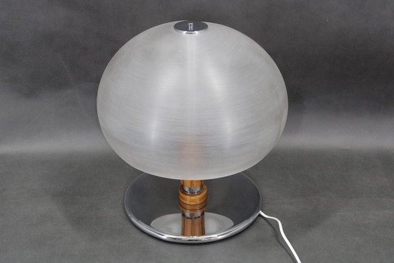 Image 1 of 1970s Italian "Mushroom" Table Lamp 