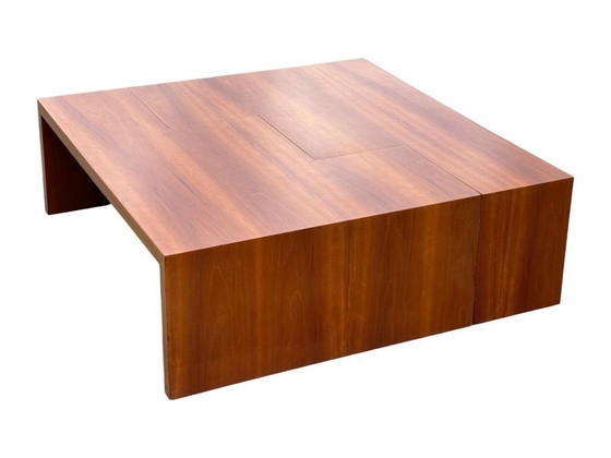 Image 1 of Tavolino da caffè vintage - Trapezio Leolux - Set di 2