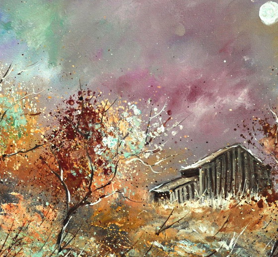 Alte Scheune im Herbst – Kunst, Canvas (photo 3 of 5)