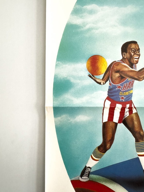 Image 1 of 🏀 Harlem Globetrotters – 1978 – Poster originale A1 | 84,1 × 59,4 cm | Germania Ovest