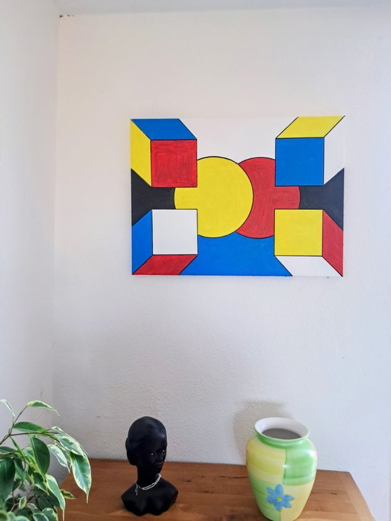 Image 1 of Enzo SAN MARCO - Lights in the City - Artist's painting