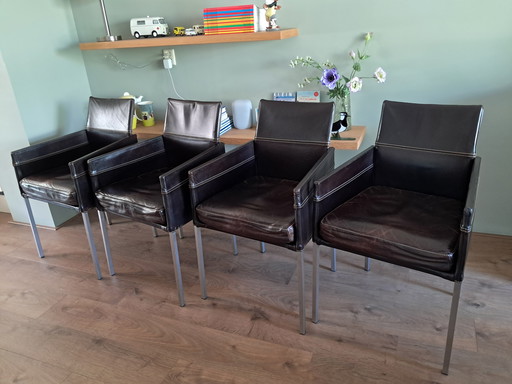 4x KFF Texas Leather Chairs