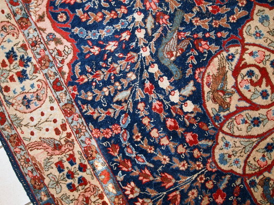 Image 1 of Alfombra persa Tabriz antigua hecha a mano, 190 cm x 292 cm (6,2' x 9,5'), década de 1920 - 1C409