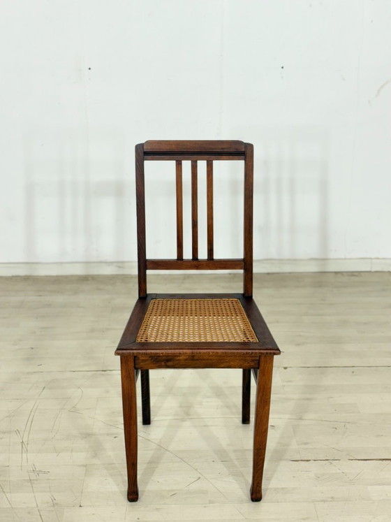 Image 1 of 2x Chaises Gründerzeit / Chaises de salle à manger / Chaises de salon – Gründerzeit / Antique