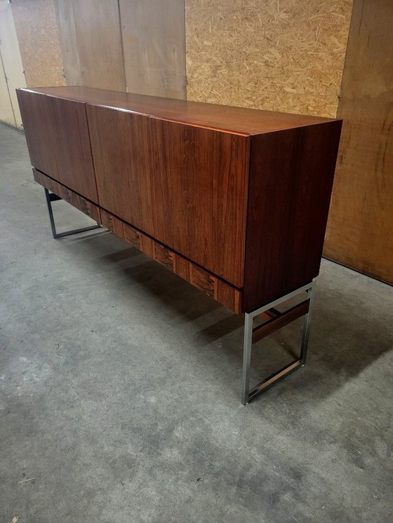 Image 1 of Vintage highboard in palissander van Aurora Meubelfabriek 1960