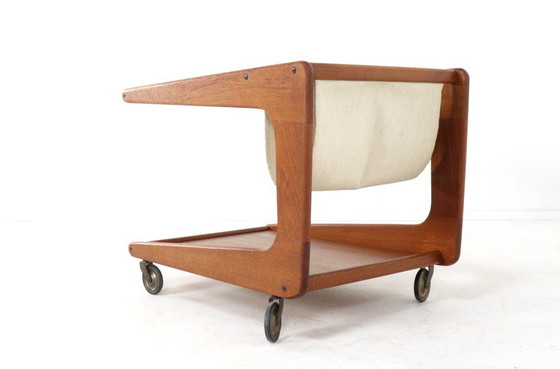 Image 1 of Carrello Sika mobler con portariviste vintage danese