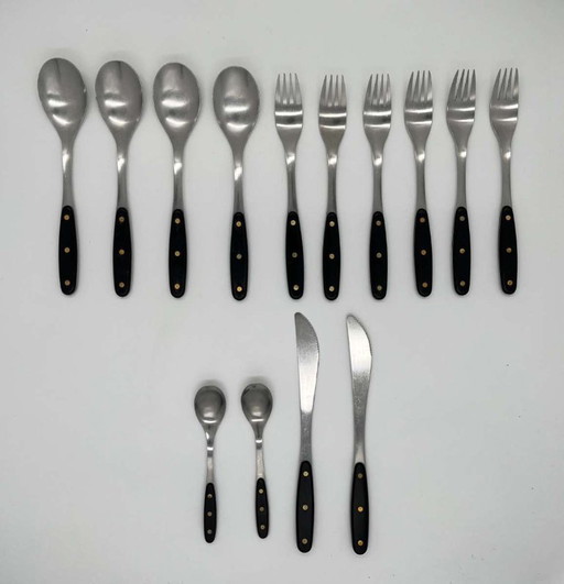 Hackman "Kievari" Cutlery - Design Adolf Babel - Finland, 1970s