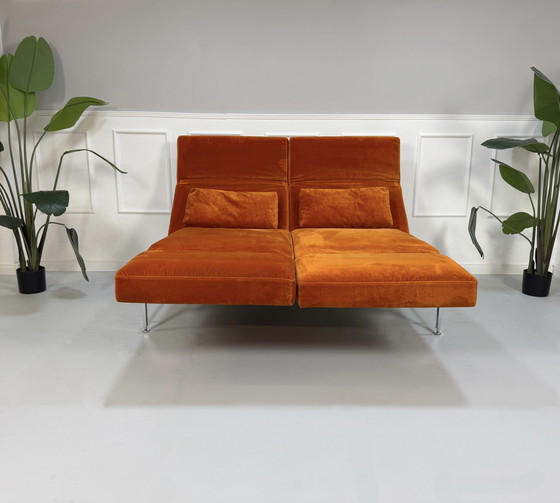 Image 1 of Brühl Roro Soft Sofa Stoff Garnitur Schlafsofa Ausstellungsstück