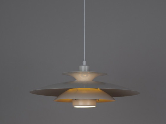 Vintage Kurt Wiborg Hanglamp voor Jeka, 47 cm, Deens Mid-Century Design, Scandinavische Plafondlamp (photo 4 of 13)