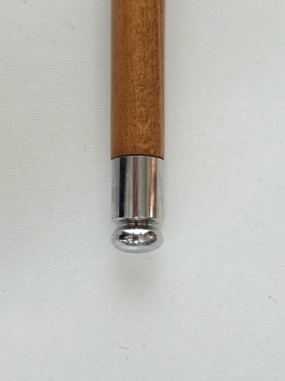Elegante Italiaanse verzilverde wandelstok – Cadeaus, Silver, Wood (photo 8 of 9)