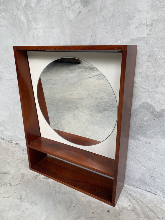Image 1 of Retro sixties hallway mirror