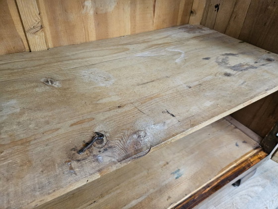 Image 1 of Art Decò sideboard in walnut burl from the 1940s