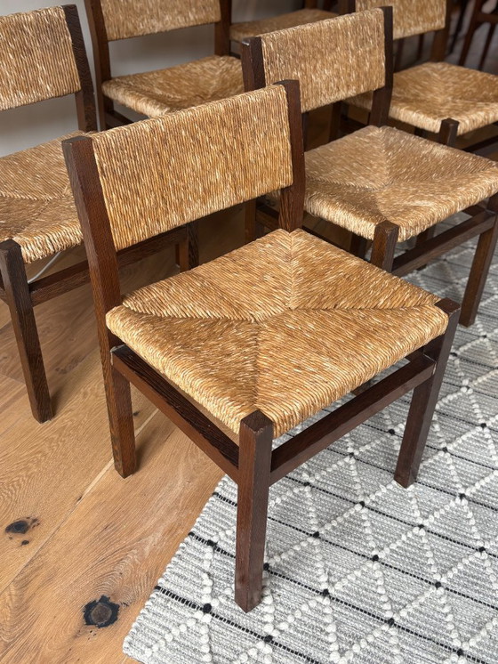 Image 1 of X6 Spectrum SE82 Esszimmerstühle entworfen von Martin Visser