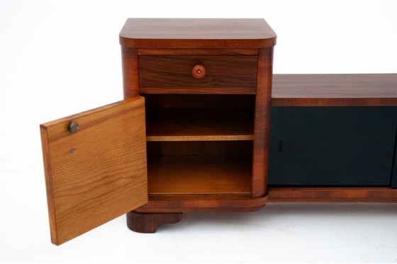 Image 1 of Art Deco chest of drawers, 1950s, Poland.